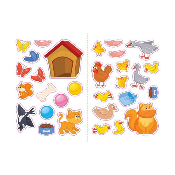 Створи свою історію Собачка Ранок 1298004 з наліпками (1298004)