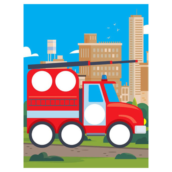 Дитяча збірка книжок "Кружочки" Книжковий Хмарочос 379518 з наклейками (379518)