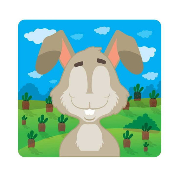 Дитяча книжка-гра для малюків "Звірі" 400623 від 1 року (400623)