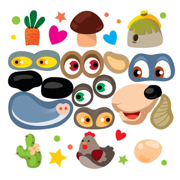 Дитяча книжка-гра для малюків "Звірі" 400623 від 1 року (400623)