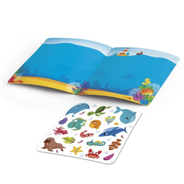 Набір для творчості "Морські мешканці" VT4206-47, 17 наліпок на планшетці (VT4206-47)