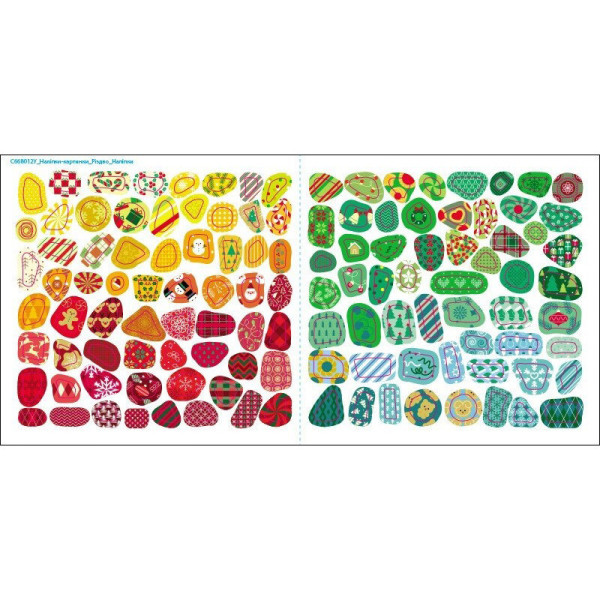 Детская книжечка с наклейками "Рождество" 668012, 8 страниц(668012)