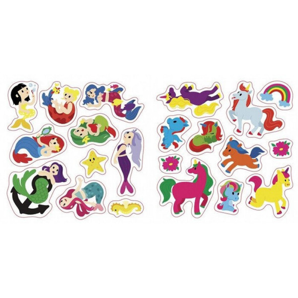Альбом з наліпками "Чарівні світи. Феї. Поні. Гноми. Русалки" 1388004 (1388004)
