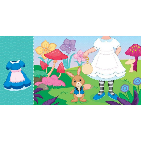 Детская книжка с наклейками Одень куклу "Крошка София на маскараде" 615009 (615009)
