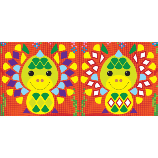 Развивающая книжка Наклейки-картинки "Дракон" 668005, 8 страниц