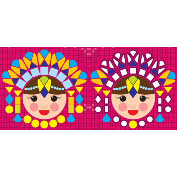 Развивающая книжка Наклейки-картинки "Дракон" 668005, 8 страниц