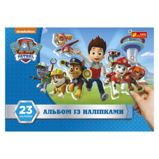 Альбом з наклейками "Щенячий патруль" 10192004, 2 листи з наклейками (10192004)