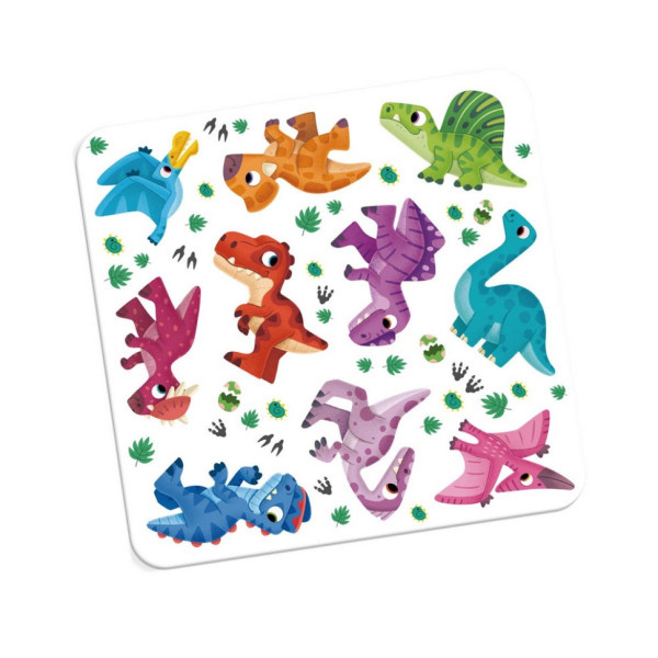 Набір для творчості "Динозаври" VT4206-48, 10 наліпок на планшетці (VT4206-48)