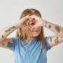 301103 Набір дитячих тимчасових татуювань «На хвилях»