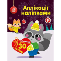 Набор для творчества "Аппликации наклейками Енот" 1655003, 30 наклеек(1655003)