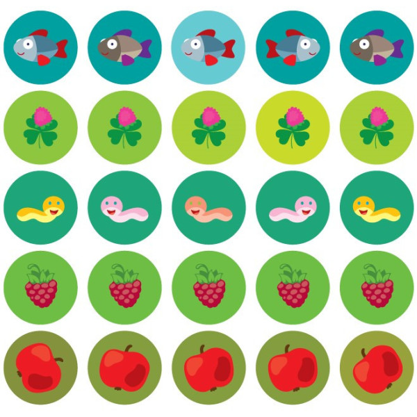 Дитяча книга аплікацій "Собаки" 403259 з наклейками (403259)