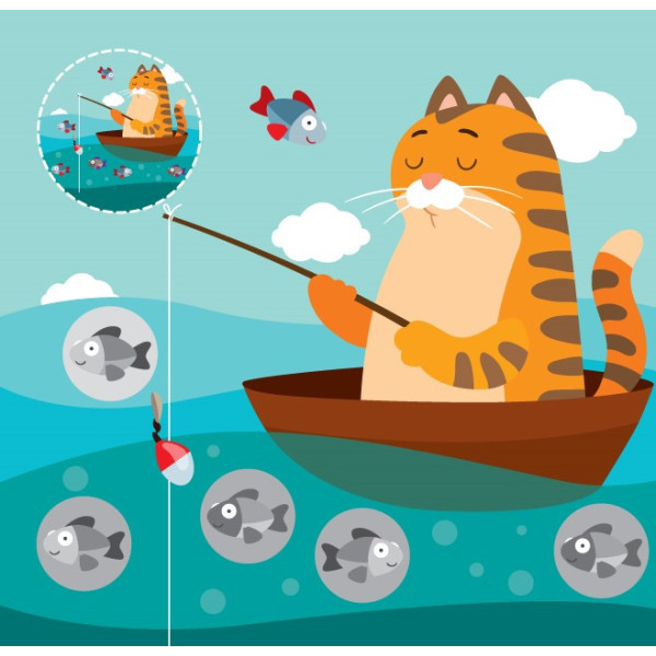 Дитяча книга аплікацій "Собаки" 403259 з наклейками (403259)