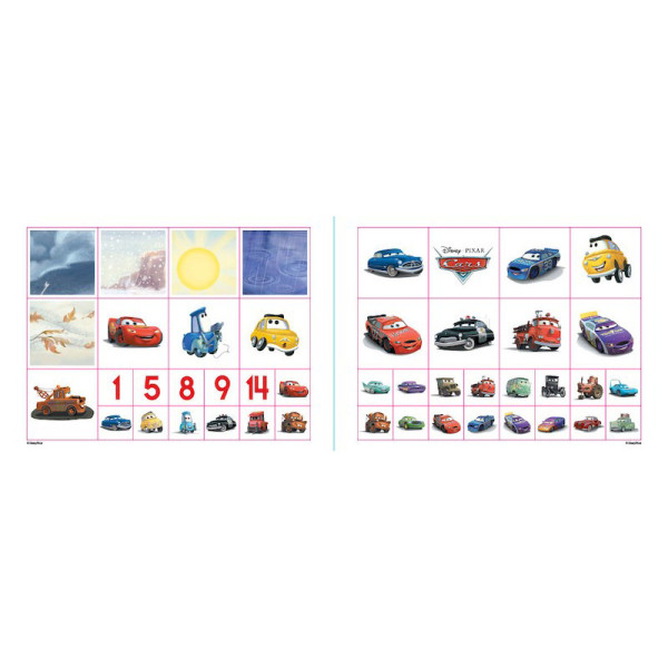 Розвиваючий зошит "Зростаю разом з Disney Тачки" 1268002 вік 5-6 років (1268002)