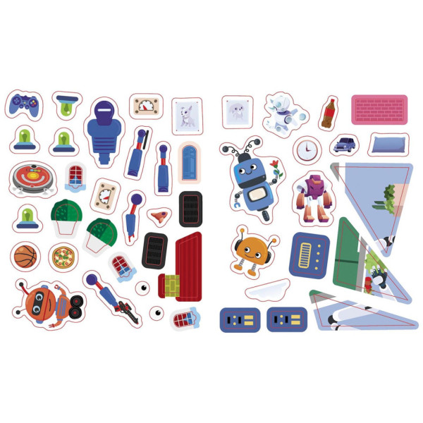 Пізнавальні активіті Роботи 1270005 з наліпками (1270005)