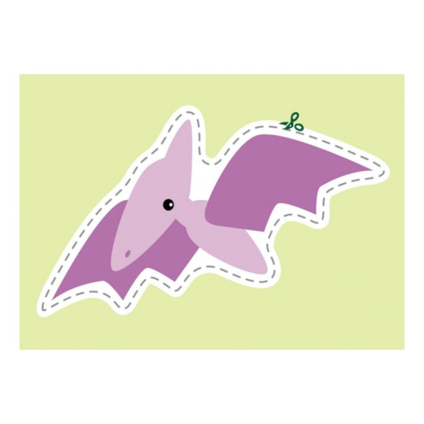 Вирізалки для найменших. Кумедні динозаврики КЕНГУРУ 1376002 від 3 років (1376002)