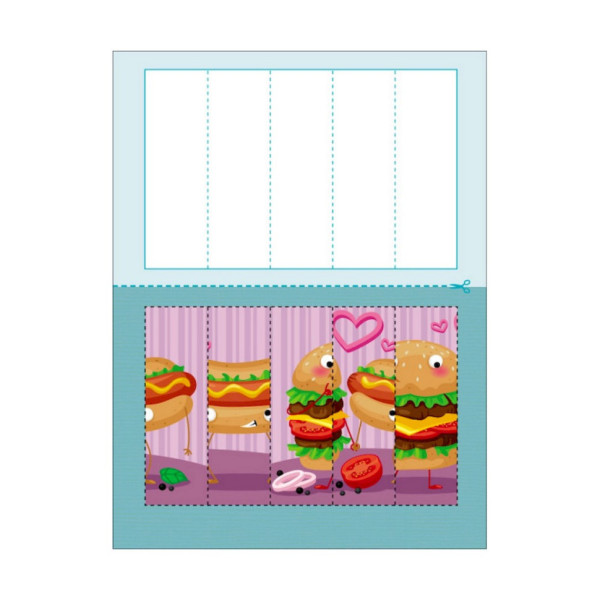 Розвиваючі зошити "Смаколики" 20409 пазли-розрізалки (20409)