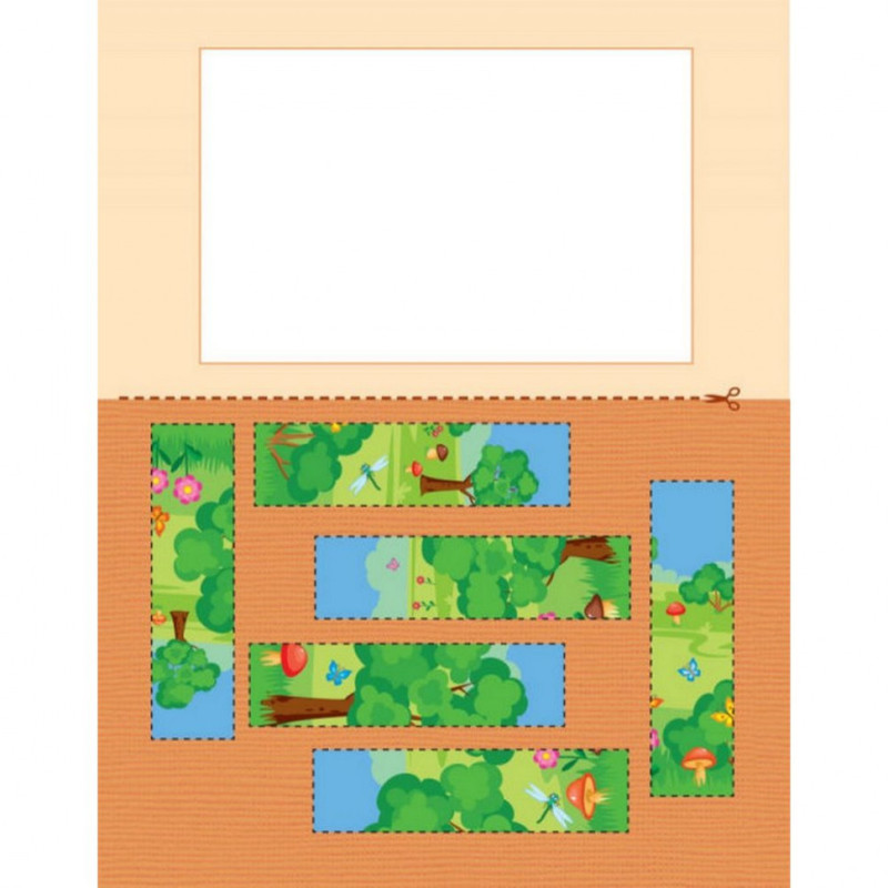 Книга-вырезалка "Пазлы 2" АРТ 16814 укр Книга-вырезалка "Пазлы 2" АРТ 16814 укр