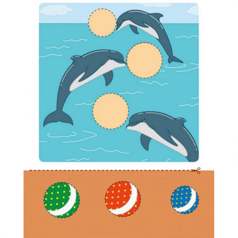 Книга-вирізалка "Аплікації 4" АРТ 16810 укр Книга-вирізалка "Аплікації 4" АРТ 16810 укр