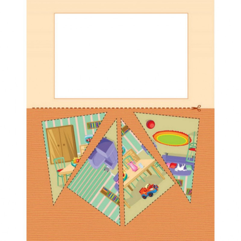 Книга-вирізалка "Пазли 1" АРТ 16813U укр