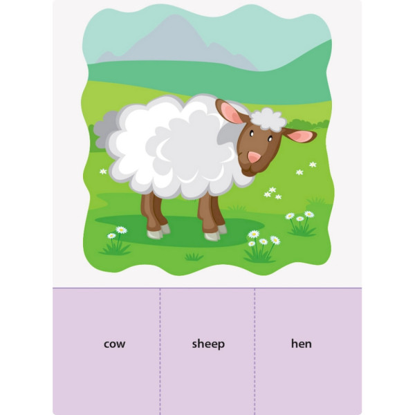 Гра-блокнот "Згинаю-розгинаю The world around me" 15703 англійська мова (15703)