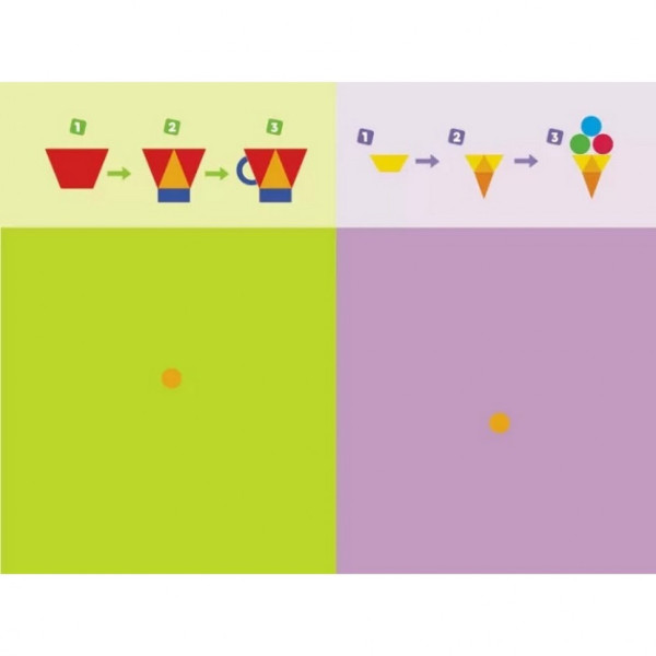 Навчальна книга "Навчалочка: Збери картинку з наклейок. Рівень 3" АРТ 19603U укр (19603U)