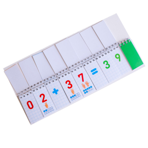 Роздавальний матеріал "Додавання та віднімання в межах 1000" 10106104, 108 розрізаних карток (10106104)