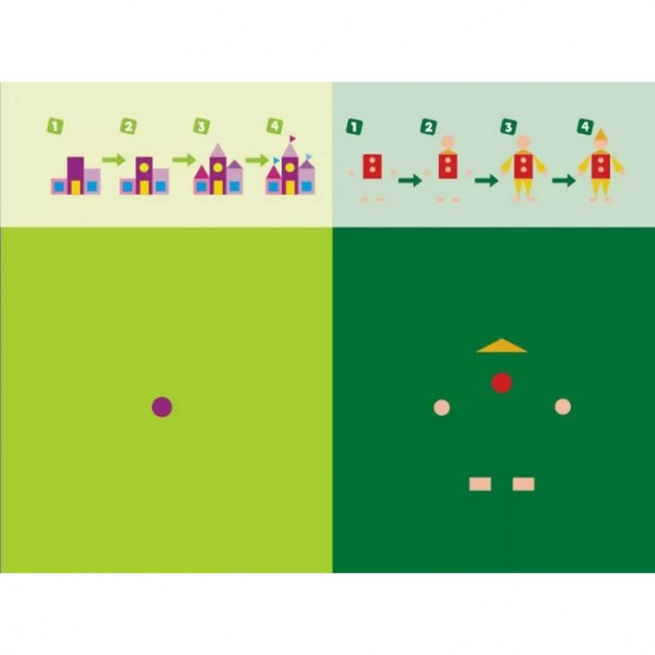 Навчальна книга "Навчалочка: Збери картинку з наклейок. Рівень 4" АРТ 19604U укр (19604U)