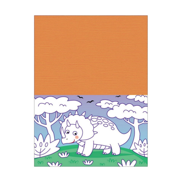 Розвиваючі зошити "Динозаврики" 20410 пазли-розрізалки (20410)