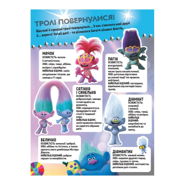 Тролістичні пригоди Тролі 2 "Світове турне" 989005 Укр (989005)