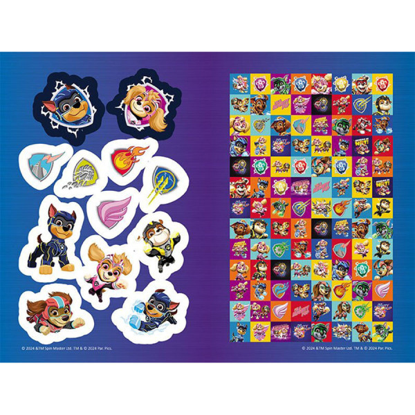 Кольорові пригоди з наклейками Суперздібності щенят 237005 Щенячий Патруль (237005PP)