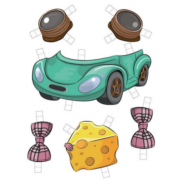 Дитячий набір творчості Об'ємні аплікації "Пухнасті малюки" 1505004 (1505004)