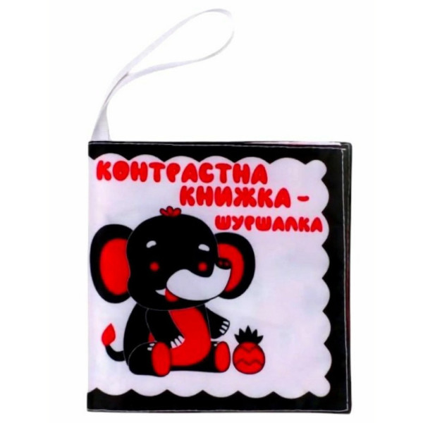 Дитяча м'яка книжка "Слоник Нік" 404188 (404188)