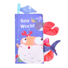 Розвиваюча книжка-шуршалка 668-230(Sea world) англійські слова (668-230(Sea world))