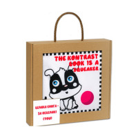 Большая мягкая книга-пещалка "Играющий щенок" 823483 (823483)