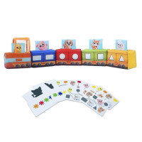 М'яка розвиваюча іграшка "Паровозик" МС 090602-08 (МС 090602-08)