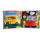 Текстильна розвиваюча книга для малят Bambini "Машинка" 403662 (403662)