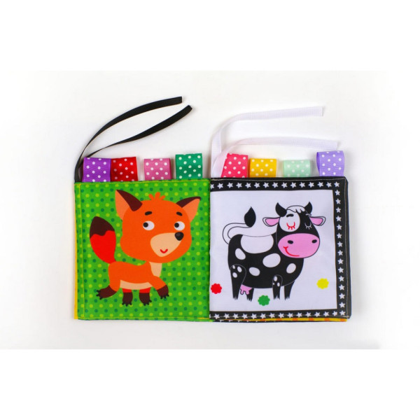 Розвиваюча книжка-шуршалка «Корівка Му» 404072 (404072)