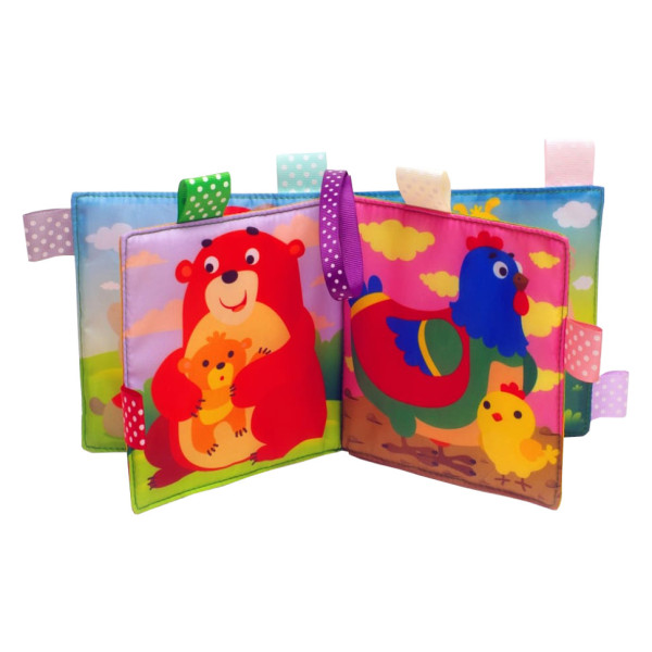 М'яка книжка-піщалка "Мама та малюки" Книжковий хмарочос 403747 (403747)