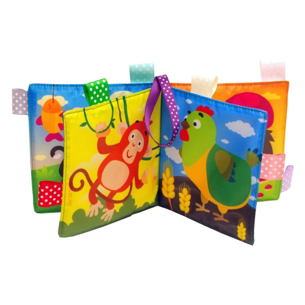 М'яка книжка-піщалка "Хто що їсть" Книжковий хмарочос 403792 (403792)