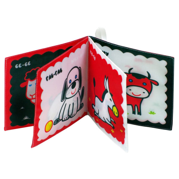 Контрастна книга для малюків "Весела ферма" 404201 (404201)