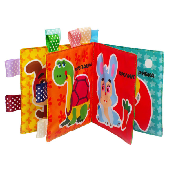 М'яка книжка-пищалка "Котик НЯВ-НЯВ" Книжковий хмарочос 403907 (403907)