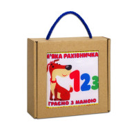 М'яка книжка-шуршалка "М'яка рахівничка" 823477 (823477)