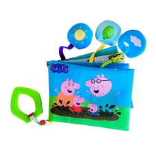 М'яка книжечка "Свинка Пеппа" МС 080602-04 з прорізувачем (МС 080602-04)