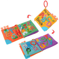 Дитяча підвіска-книжка на коляску 14220, 2 види  Букви (14220A)