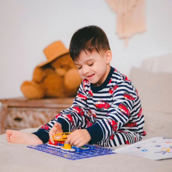 Електронний конструктор "201 СХЕМА" DOKA D70706 звук та світло (D70706)