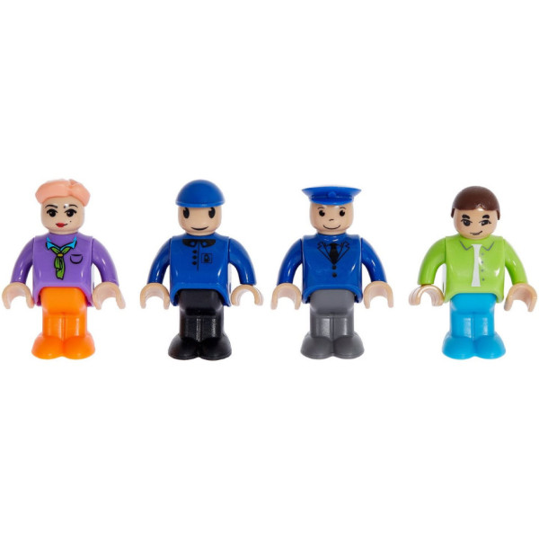 Конструктор "Потяг DF11 Z з рейками" 98220 Тепловоз (98220(Blue))