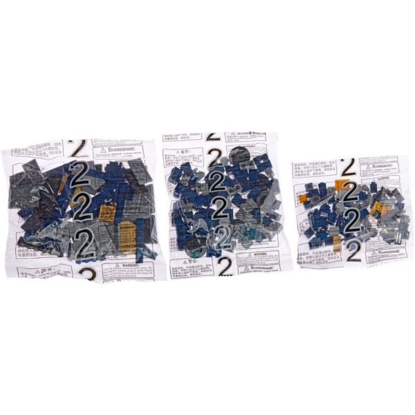 Конструктор "Потяг DF11 Z з рейками" 98220 Тепловоз (98220(Blue))