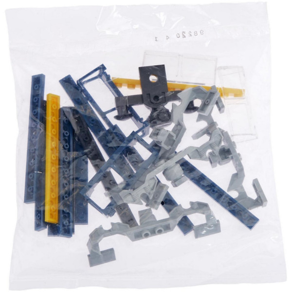 Конструктор "Потяг DF11 Z з рейками" 98220 Тепловоз (98220(Blue))