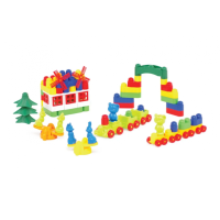 Детский конструктор с большими деталями "Мастер Блок" 1-028, 113 дет.(1-028)