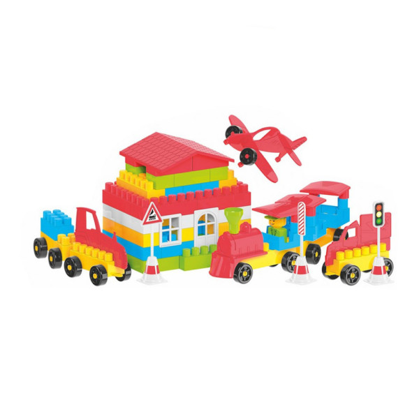 Дитячий Конструктор "Техно 3" 0519TXK 130 деталей (0519TXK)